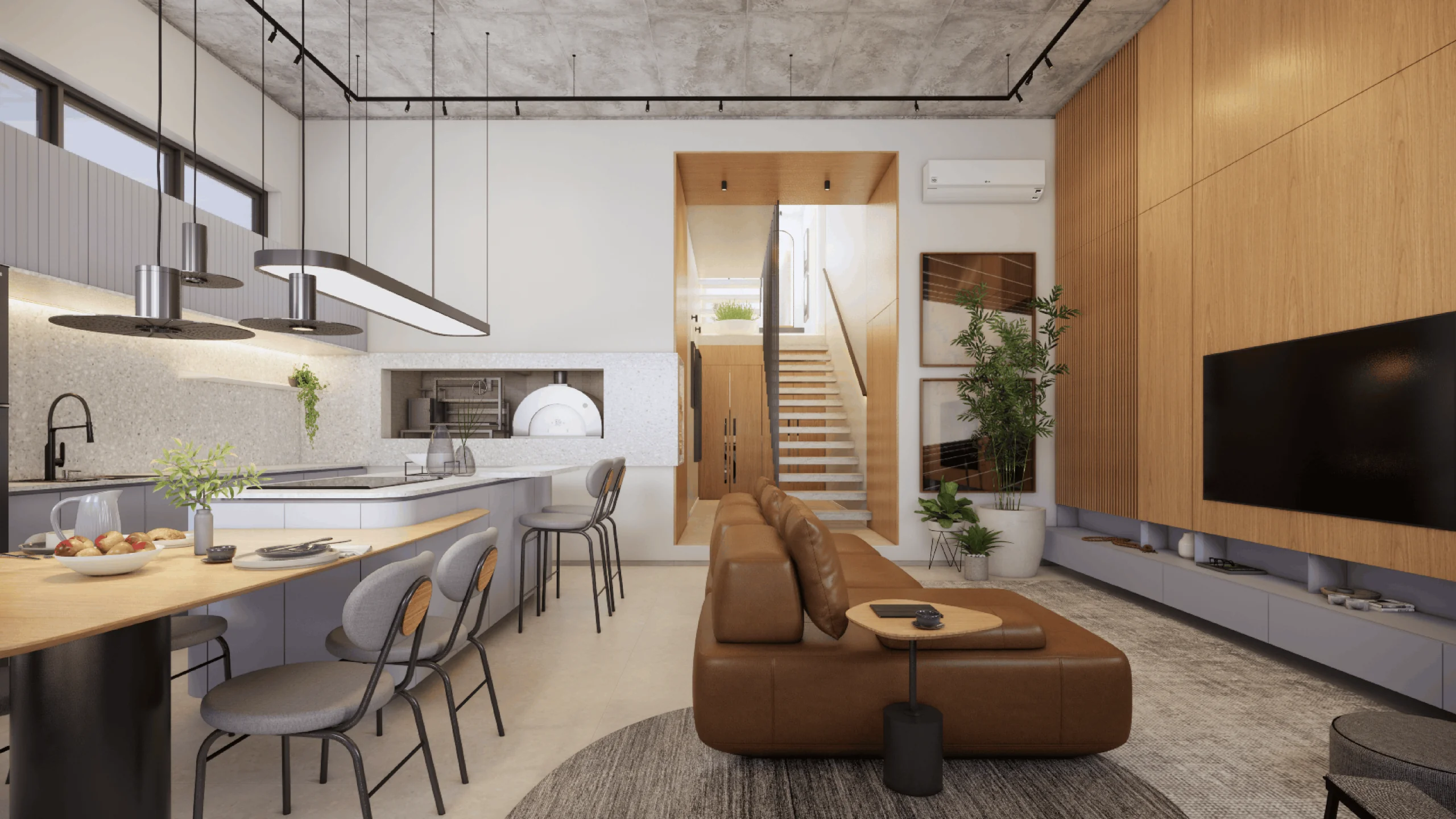 Interiores Casa Ernestina — render 1