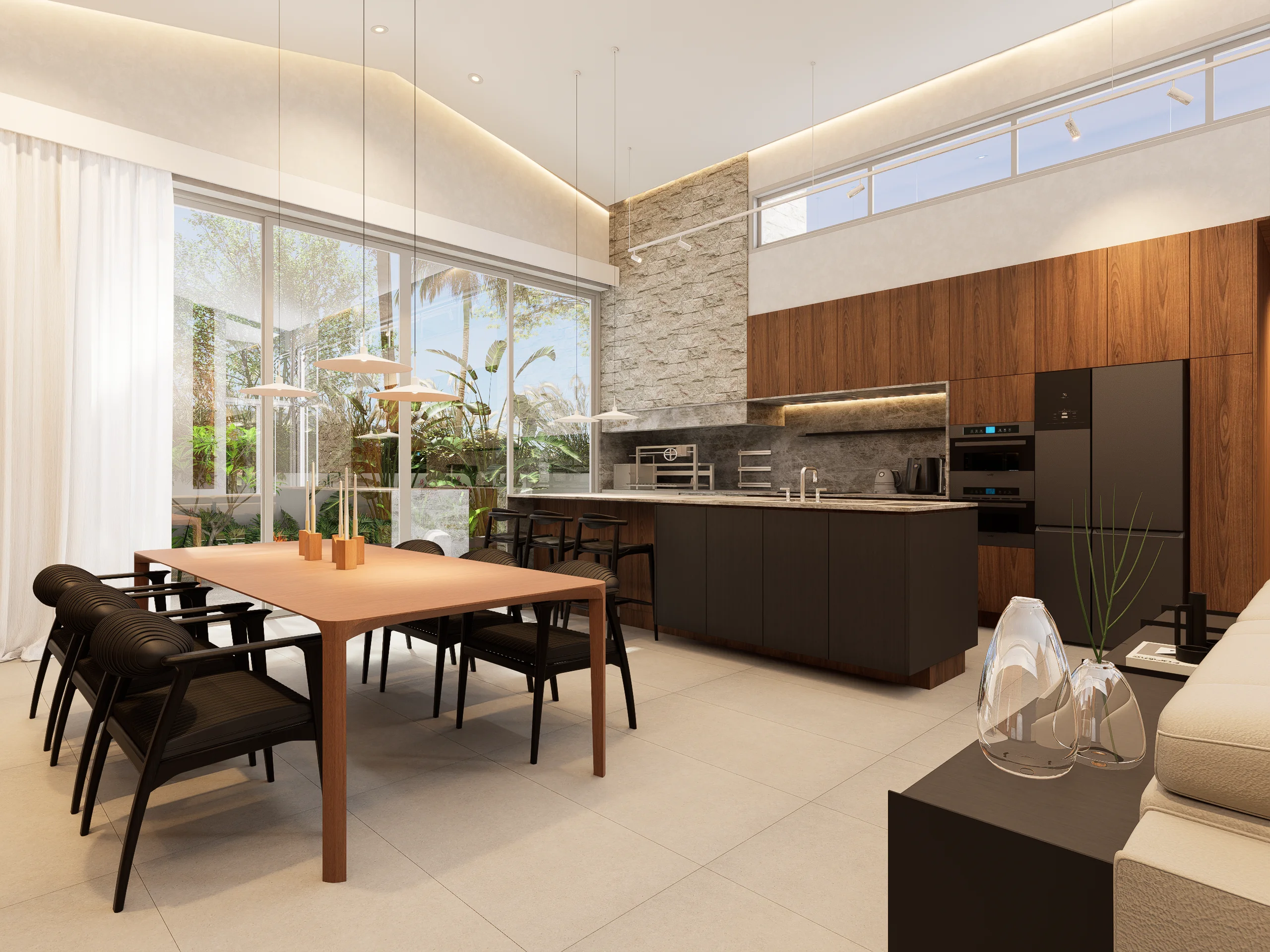 Interiores Casa Balke — render 1