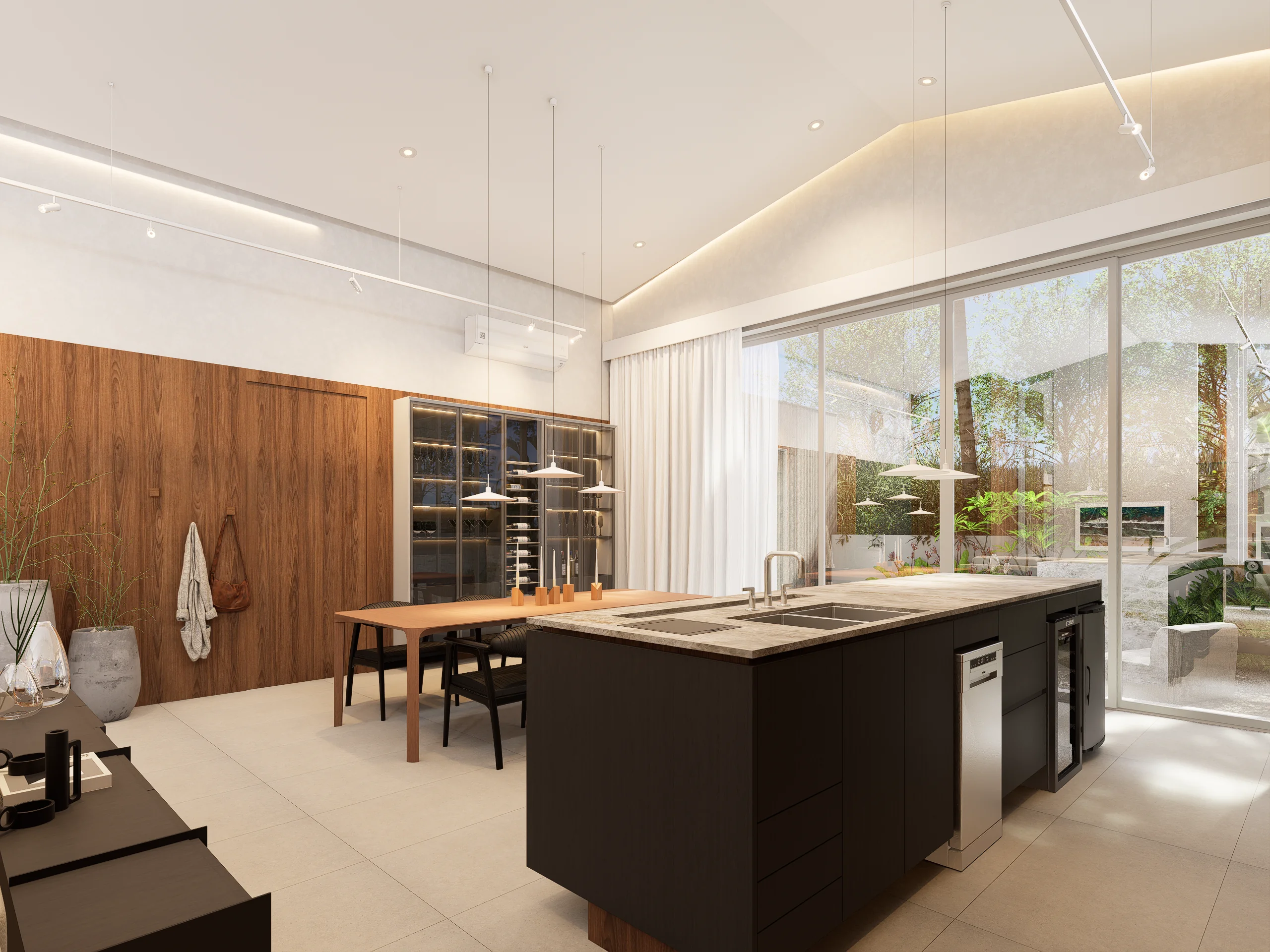 Interiores Casa Balke — render 2