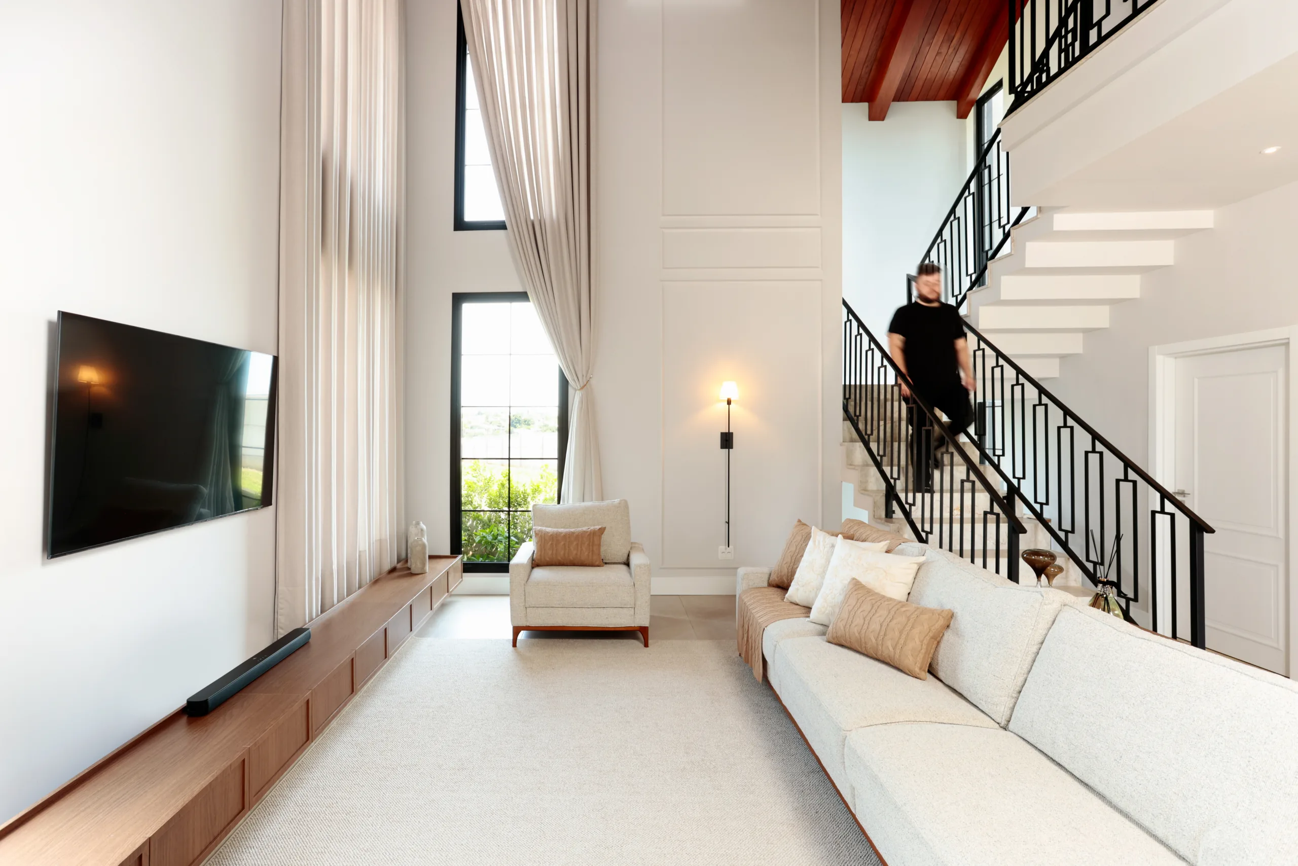 Interiores Casa Villa Rochosa — render 4