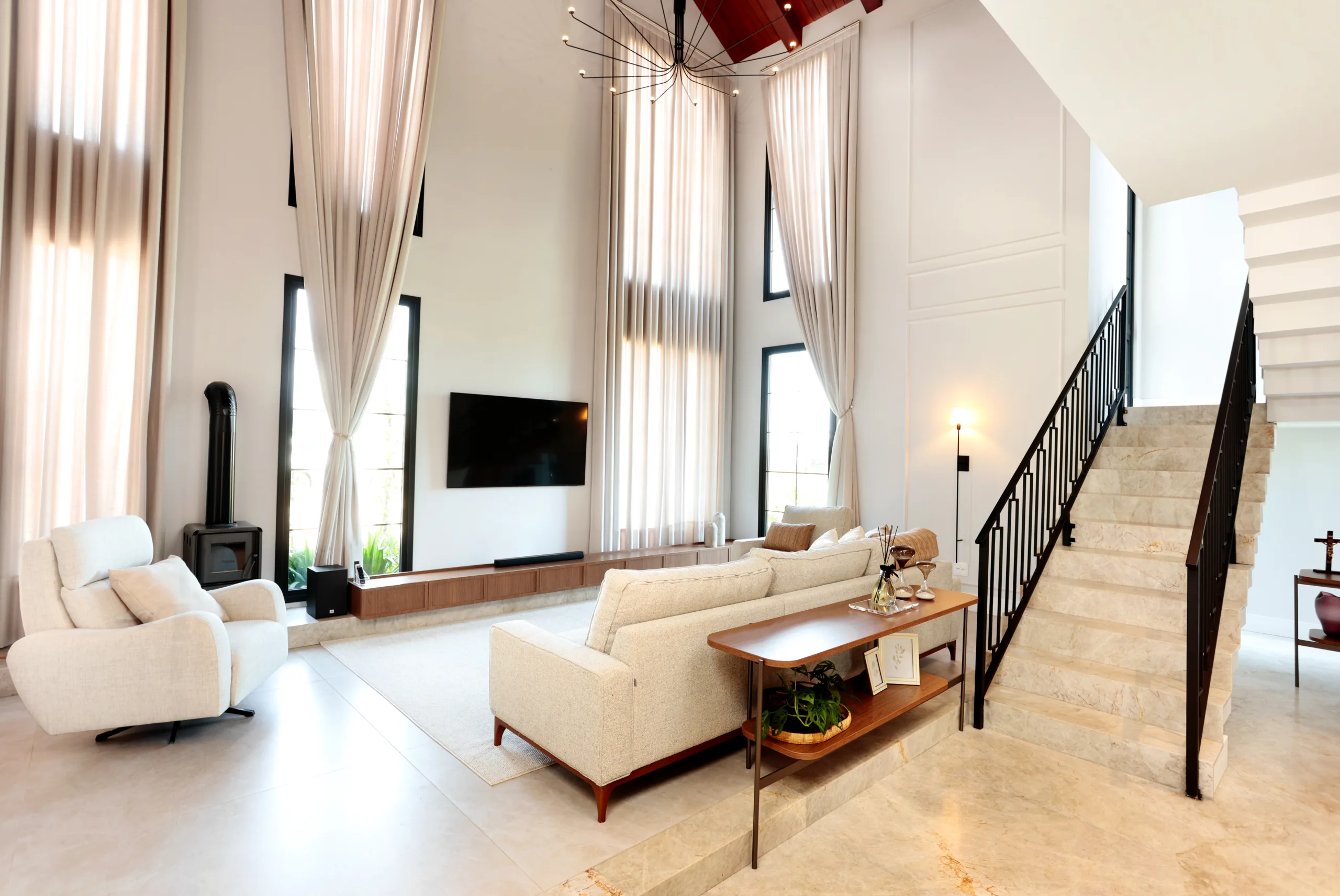 Interiores Casa Villa Rochosa — render 5