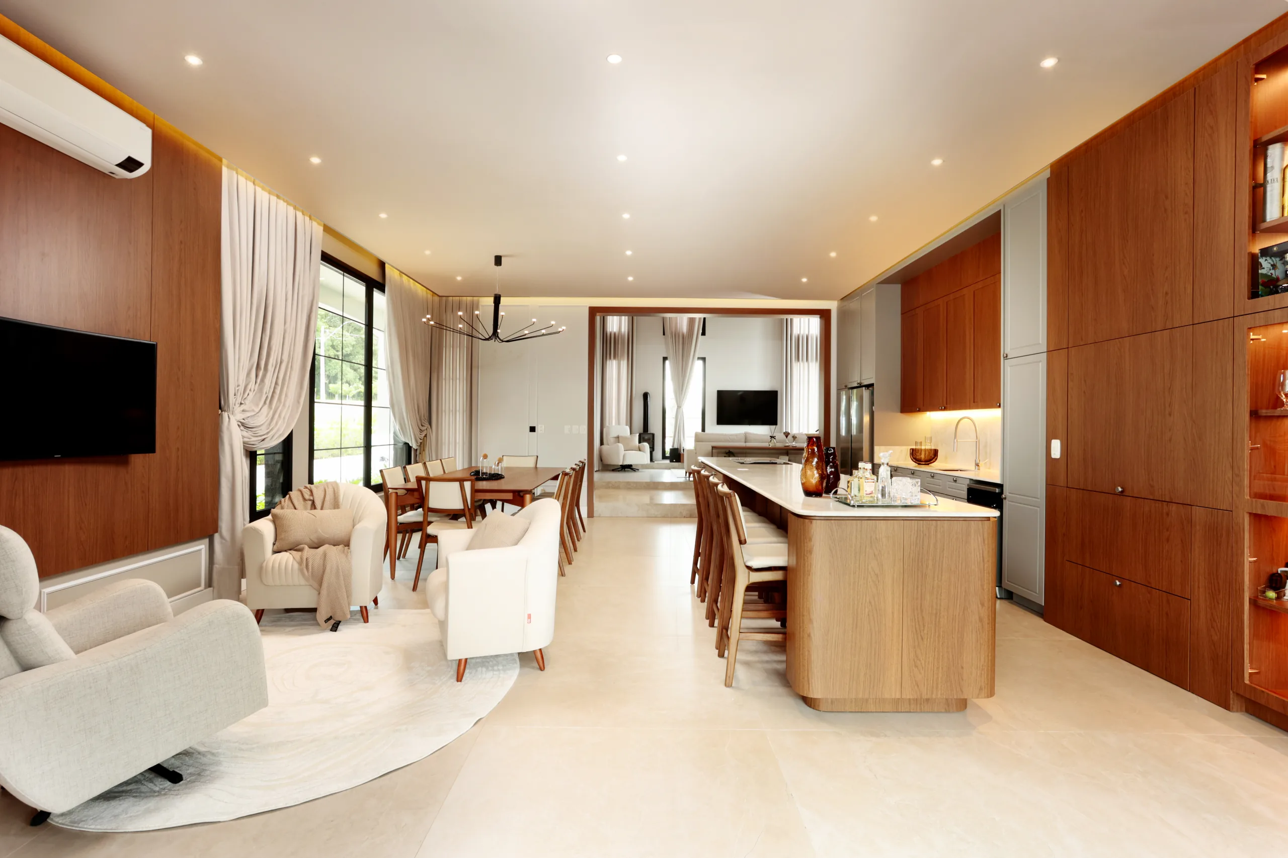 Interiores Casa Villa Rochosa — render 9