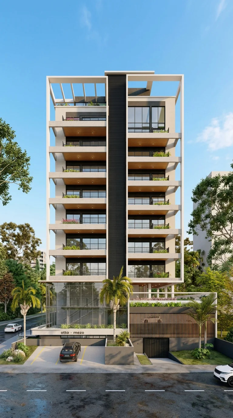 Edifício Otto Mezzo — render 3