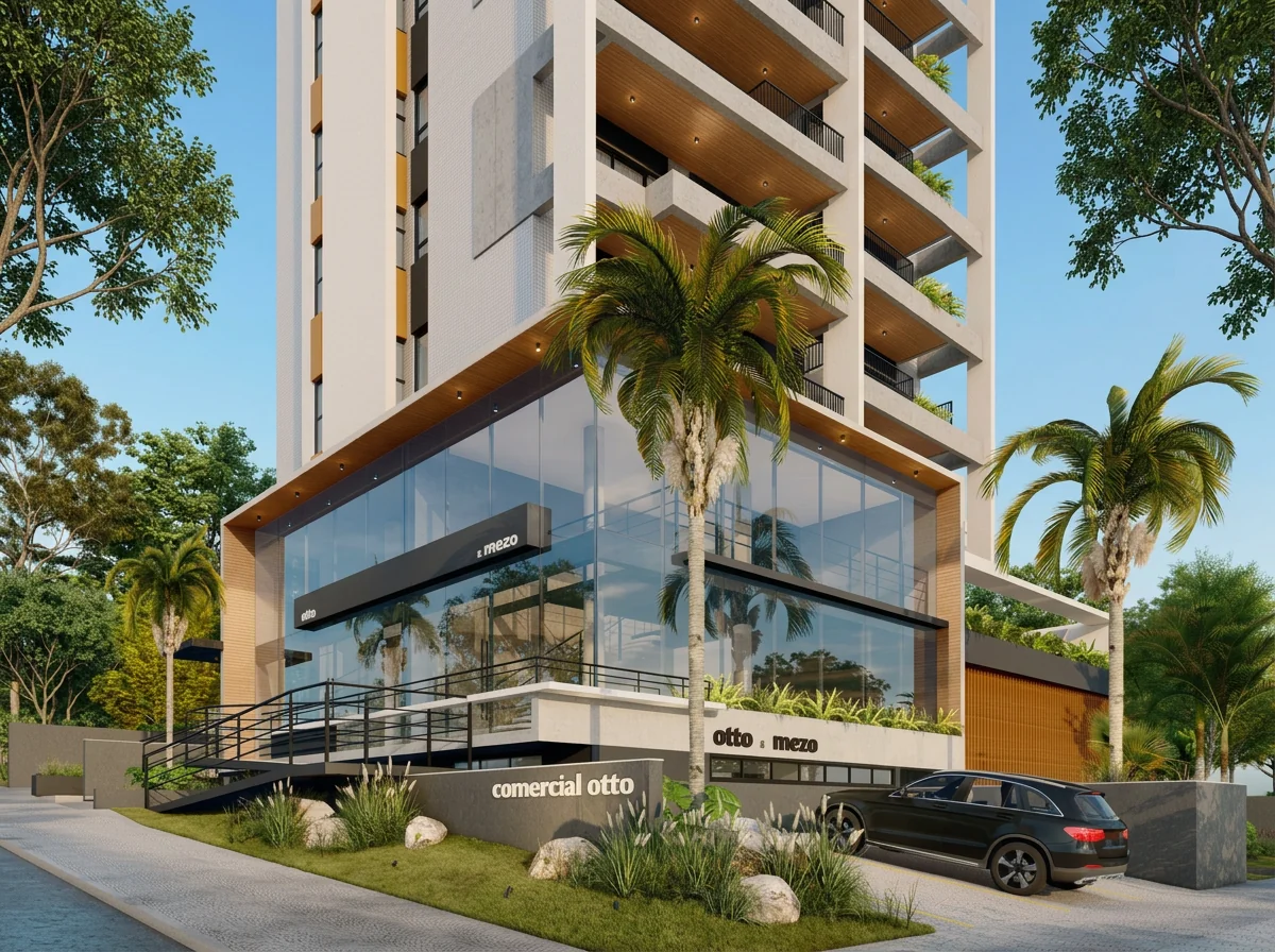 Edifício Otto Mezzo — render 1